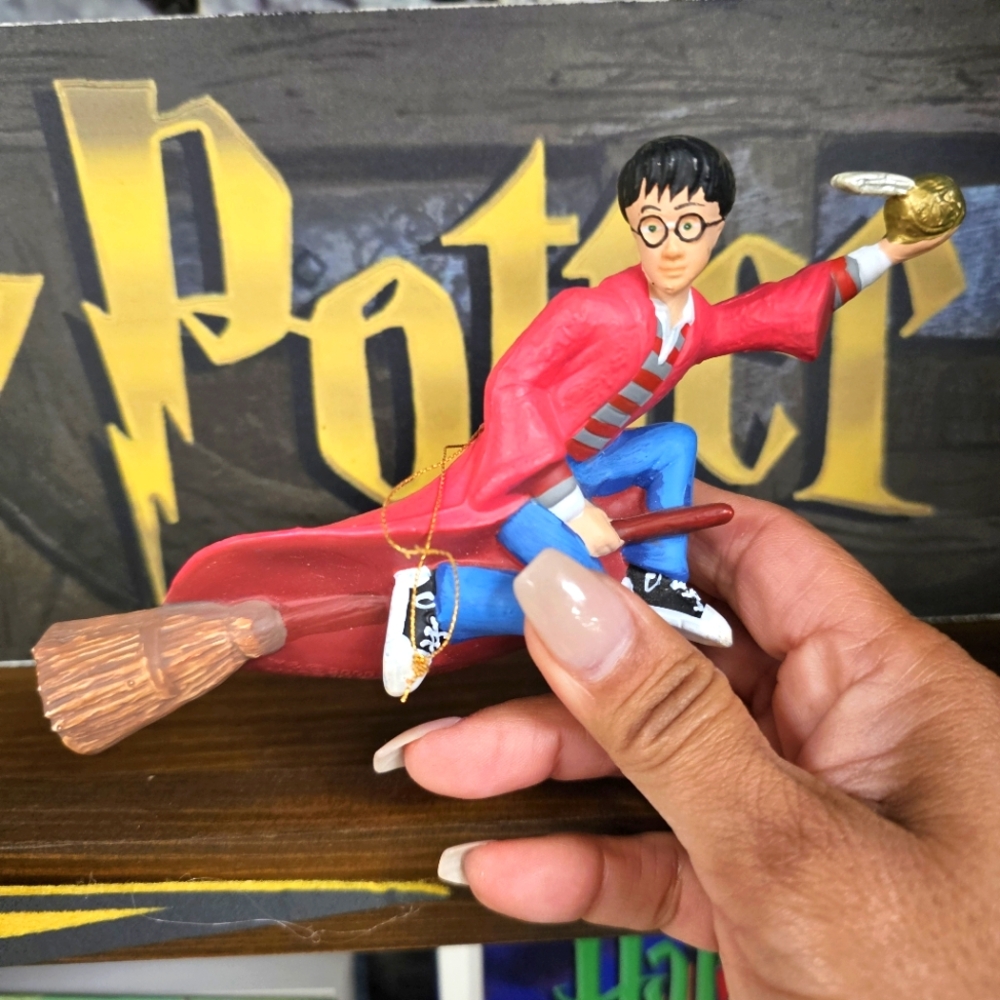 Harry Potter Quidditch Christmas Ornament Kurt Adler Warner Bros 2000